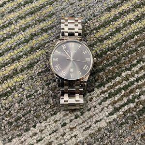 Bulova stainless steel female watch